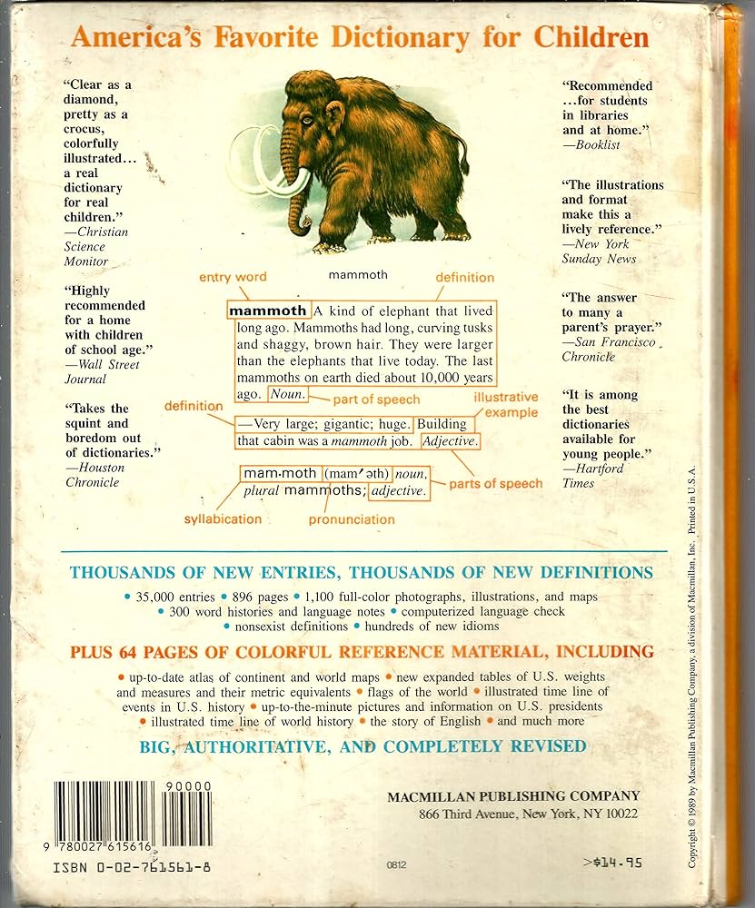 Macmillan Dictionary for Children, Revised: Judith S. Levey